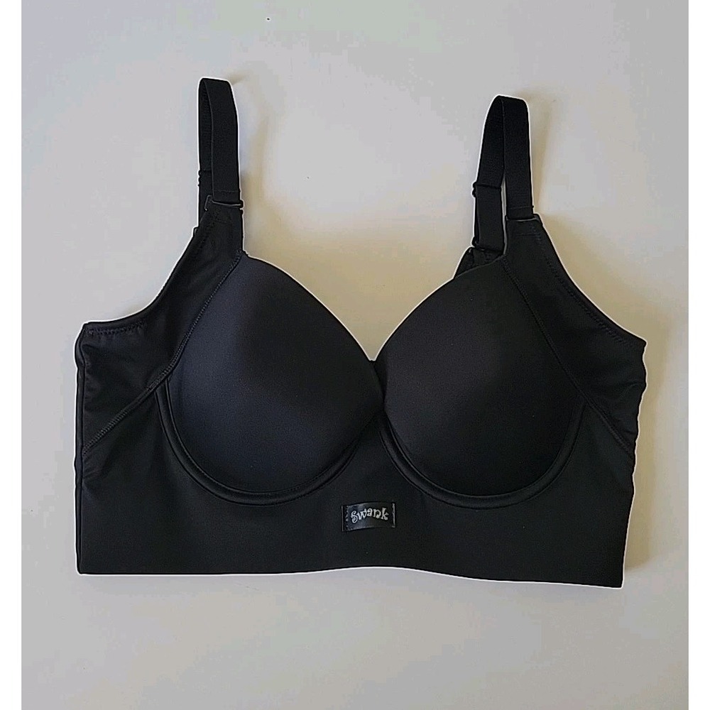 Swank A Posh The Perfect Seamless Underwire Demi Bra 254 38D Sculpting Smoothing